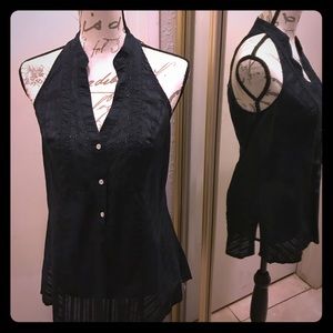 Express design studio black sleeveless